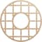 Ekena Millwork O'Neal Wood Fretwork Pierced Ceiling Medallion, Alder, 18"OD x 6 1/2"ID x 1/4"T CMWP18X18X0250ONAL - alternate 1